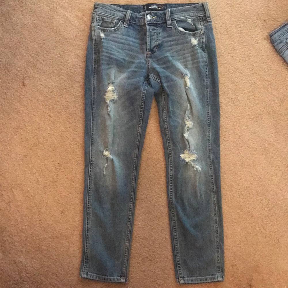 Hollister boyfriend jeans